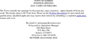 Icon of Camp Counselor Position Summary